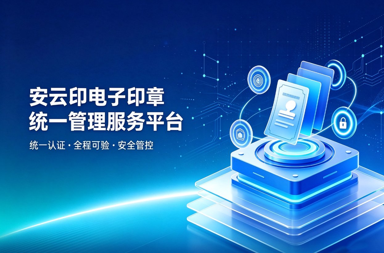 安云印新版电子印章系统正式上线，全面升级合规能力与使用体验配图