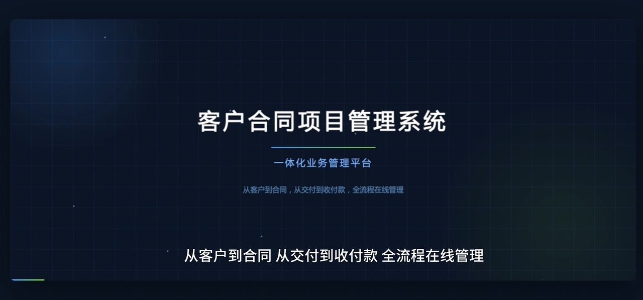 项目管理系统演示
